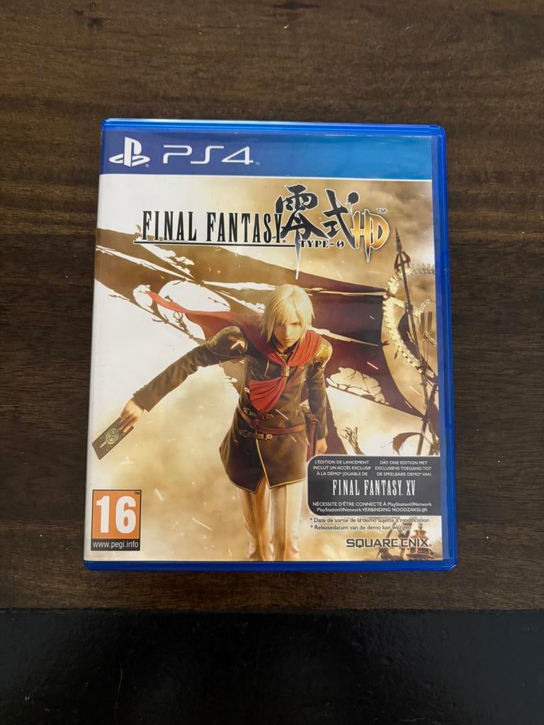Final Fantasy Type-0 HD PS4 Playstation Game, Spelcomputers en Games, Games | Sony PlayStation Vita, 1 speler, Ophalen of Verzenden