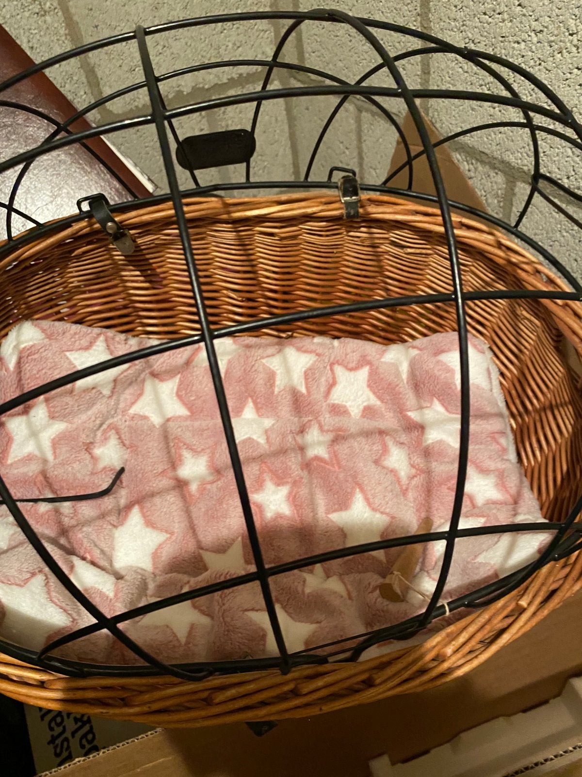 Honden fiets mand, Ophalen, Gebruikt