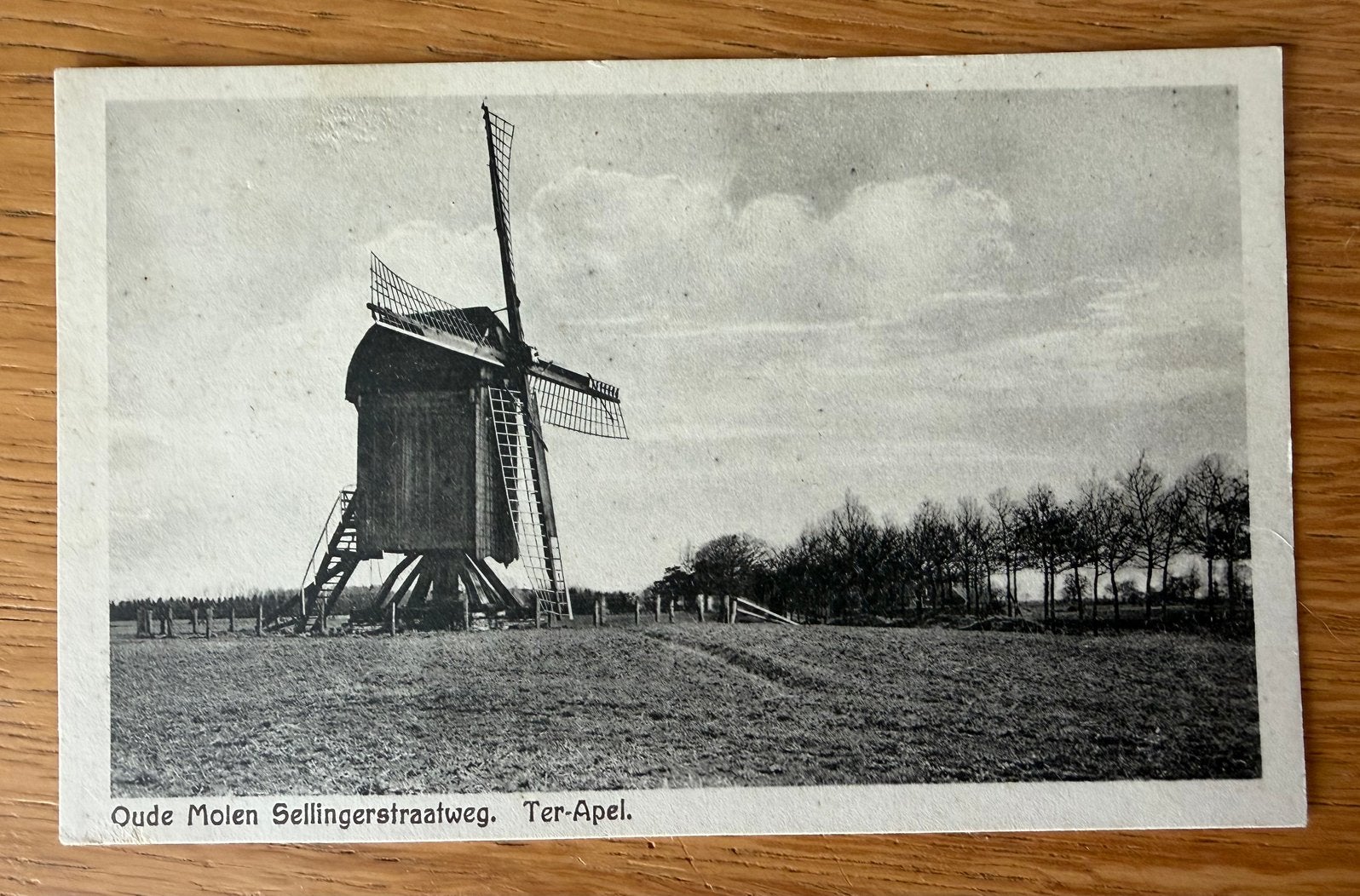 Ter Apel: Oude Molen Sellingerstraatweg, Verzamelen, Verzenden, Ongelopen, Groningen