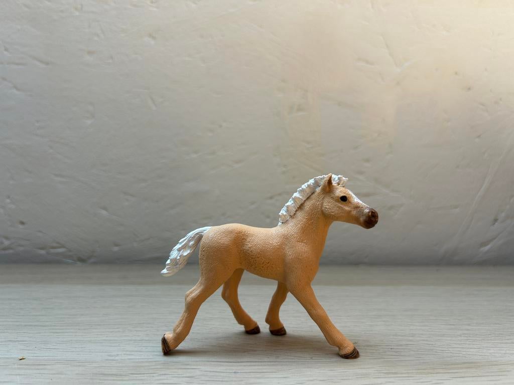 Schleich haflinger veulen 120, Ophalen of Verzenden, Zo goed als nieuw, Paard, Beeldje of Figuurtje