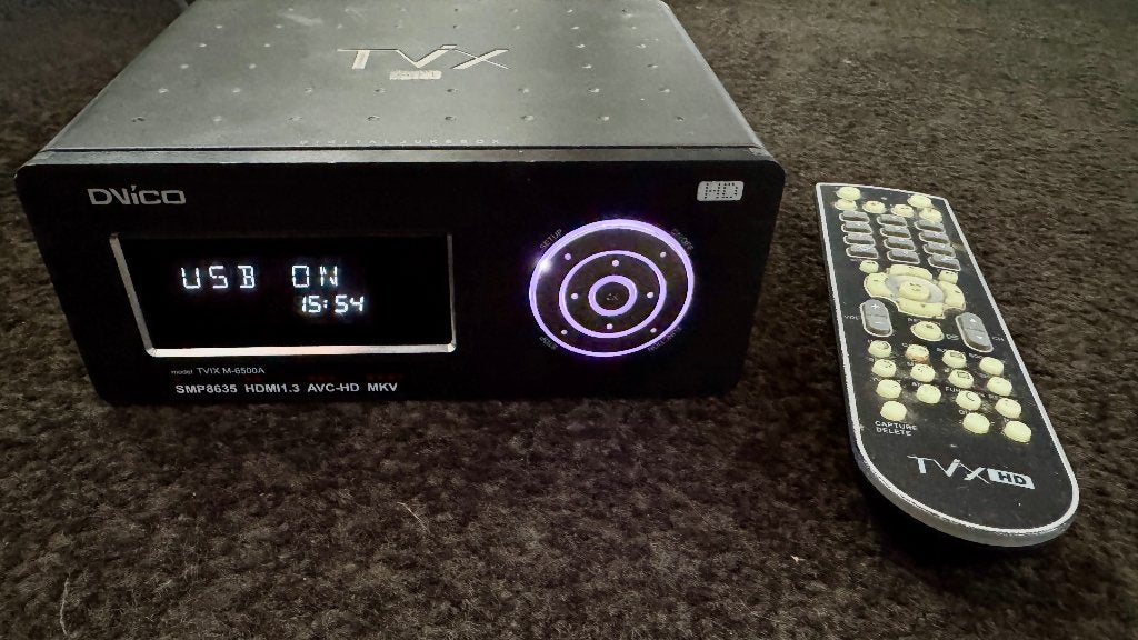 Tvix HD M-6500A Mediaspeler, Ophalen of Verzenden, Gebruikt, HDMI, 500 tot 1500 GB
