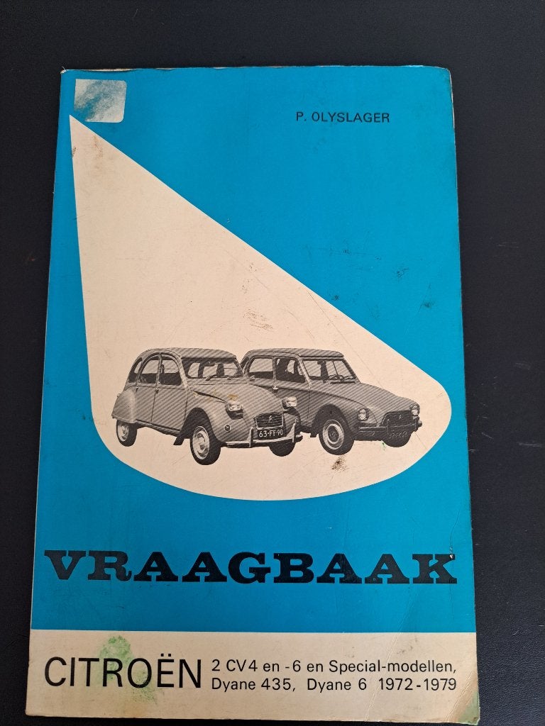 Handleiding Citroen vraagbaak 1972-1979, Ophalen of Verzenden