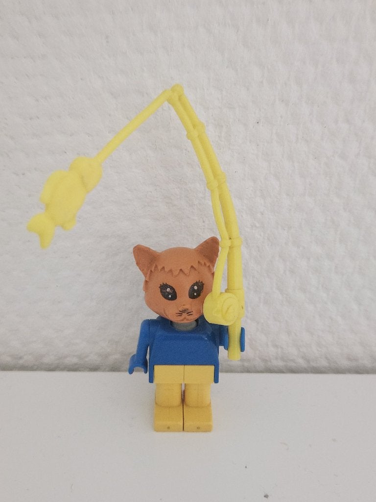 Lego Fabuland - visser - 3701, Gebruikt, Overige thema's, Ophalen of Verzenden, Duplo