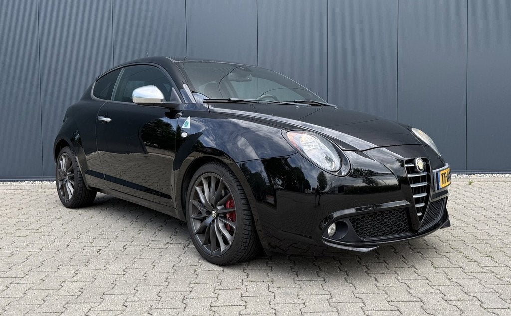 Alfa Romeo MiTo 1.4 T Sport Quadrifoglio 170 PK Airco Cruise, Auto's, Alfa Romeo, Voorwielaandrijving, Euro 5, Gebruikt, Zwart