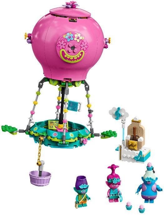 Lego Trolls World Tour 41252 Poppy's Hot Air Balloon Adventu, Lego, Friends, Ophalen of Verzenden, Zo goed als nieuw