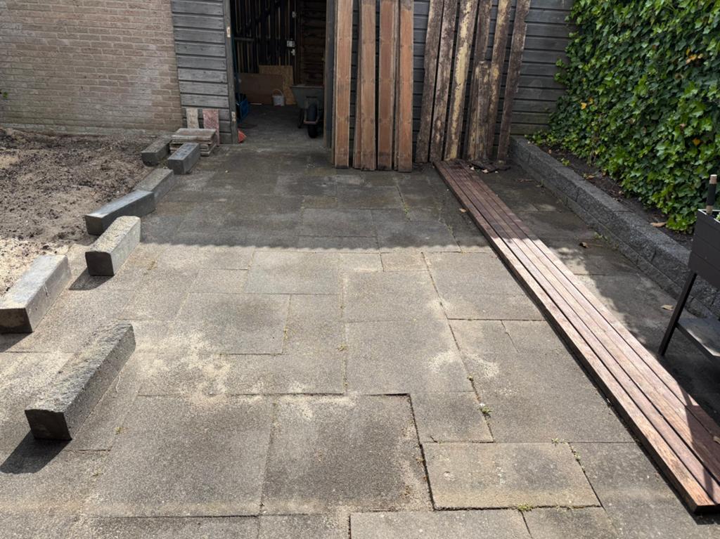 Tuin tegels, Ophalen, Zo goed als nieuw, Overige materialen
