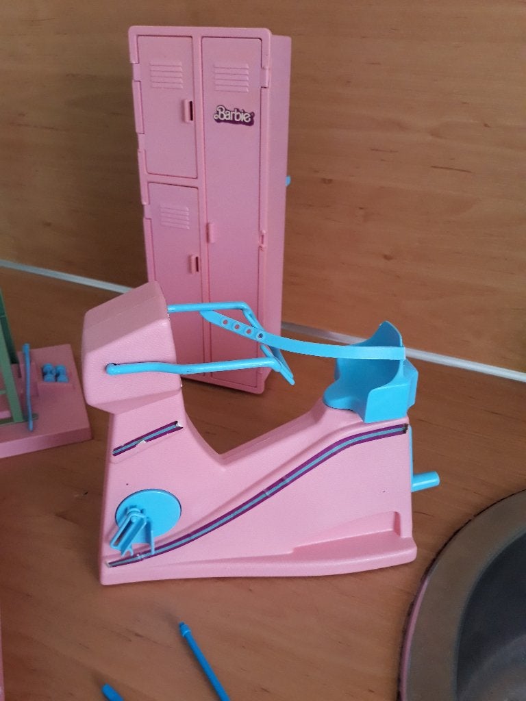 Barbie fitness set, Ophalen, Zo goed als nieuw, Barbie