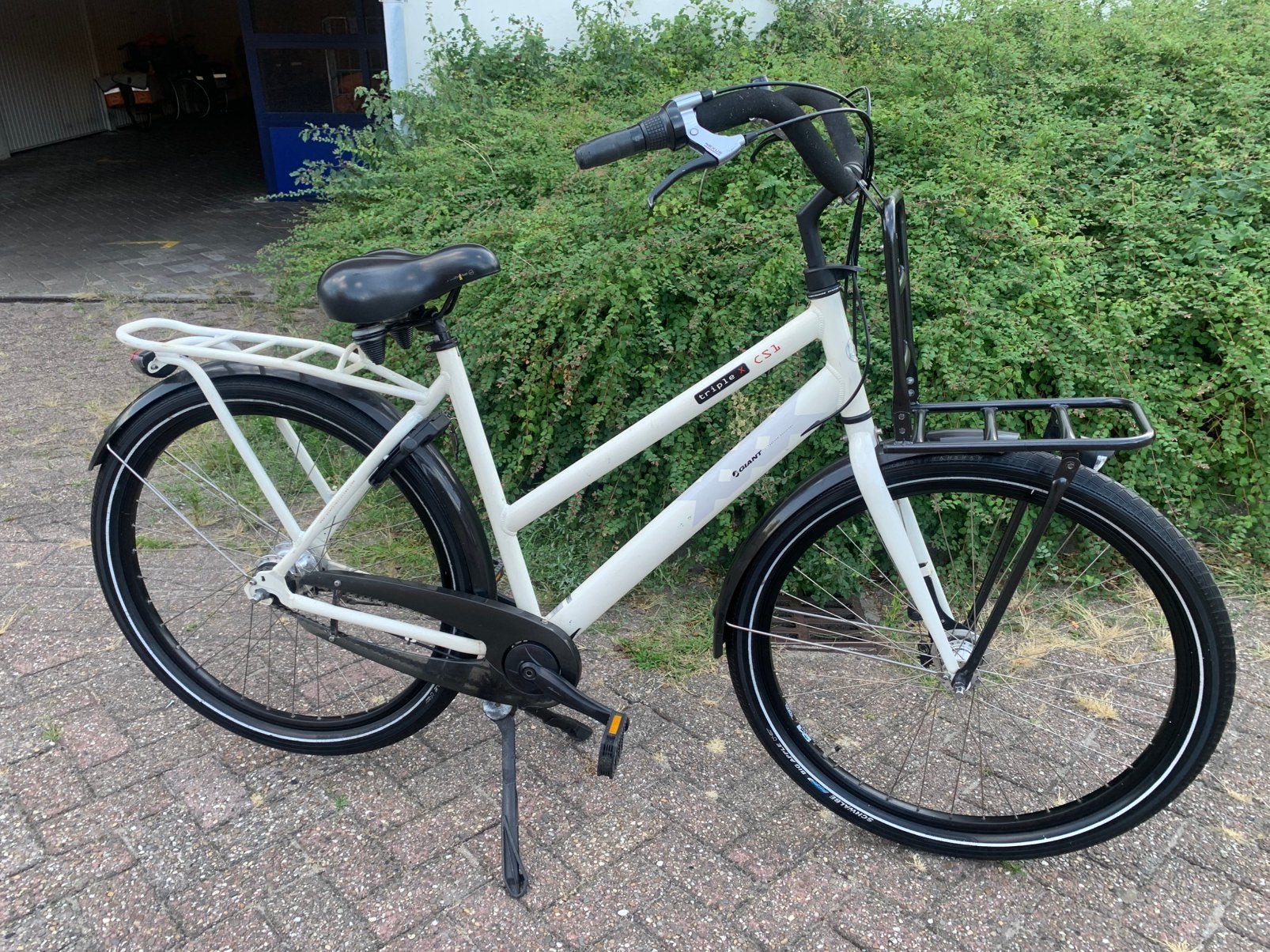 Giant Triple x CS1 damesfiets 28 inch, hoog model, Fietsen en Brommers, Fietsen | Dames | Damesfietsen, Ophalen, Zo goed als nieuw