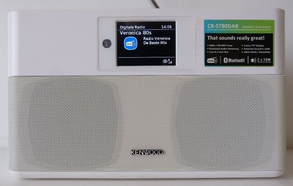 Kenwood CR-ST80DAB DAB+-/BT Radio, Ophalen of Verzenden, Zo goed als nieuw, Radio