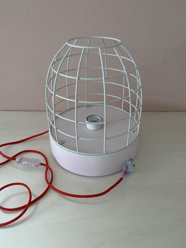 Wown tafellamp kwantum van Zilverblauw, Ophalen, Zo goed als nieuw, Metaal, Minder dan 50 cm