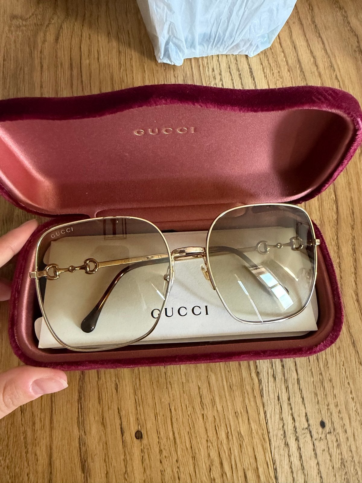 Gucci Zonnebril GG0879S, Sieraden, Tassen en Uiterlijk, Zonnebrillen en Brillen | Dames, Overige merken, Zonnebril, Bruin, Ophalen of Verzenden
