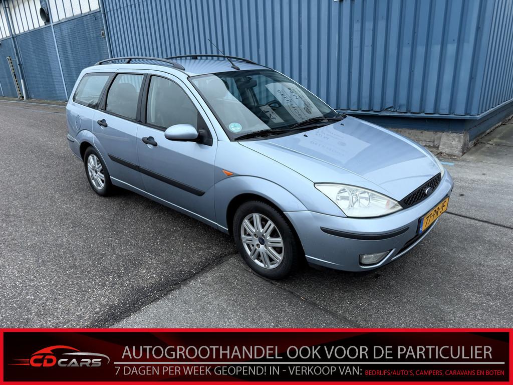 Ford FOCUS Wagon 1.6-16V Futura Arico Leer uitlaat lek Inrui, 1596 cc, Gebruikt, 4 cilinders, Metallic lak