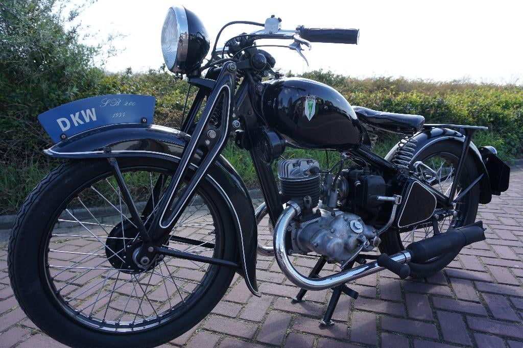 Nieuwe advertentie !! Supermooie DKW DB 200 cc b.j.1935, Motoren, D, DKW, Overig, D