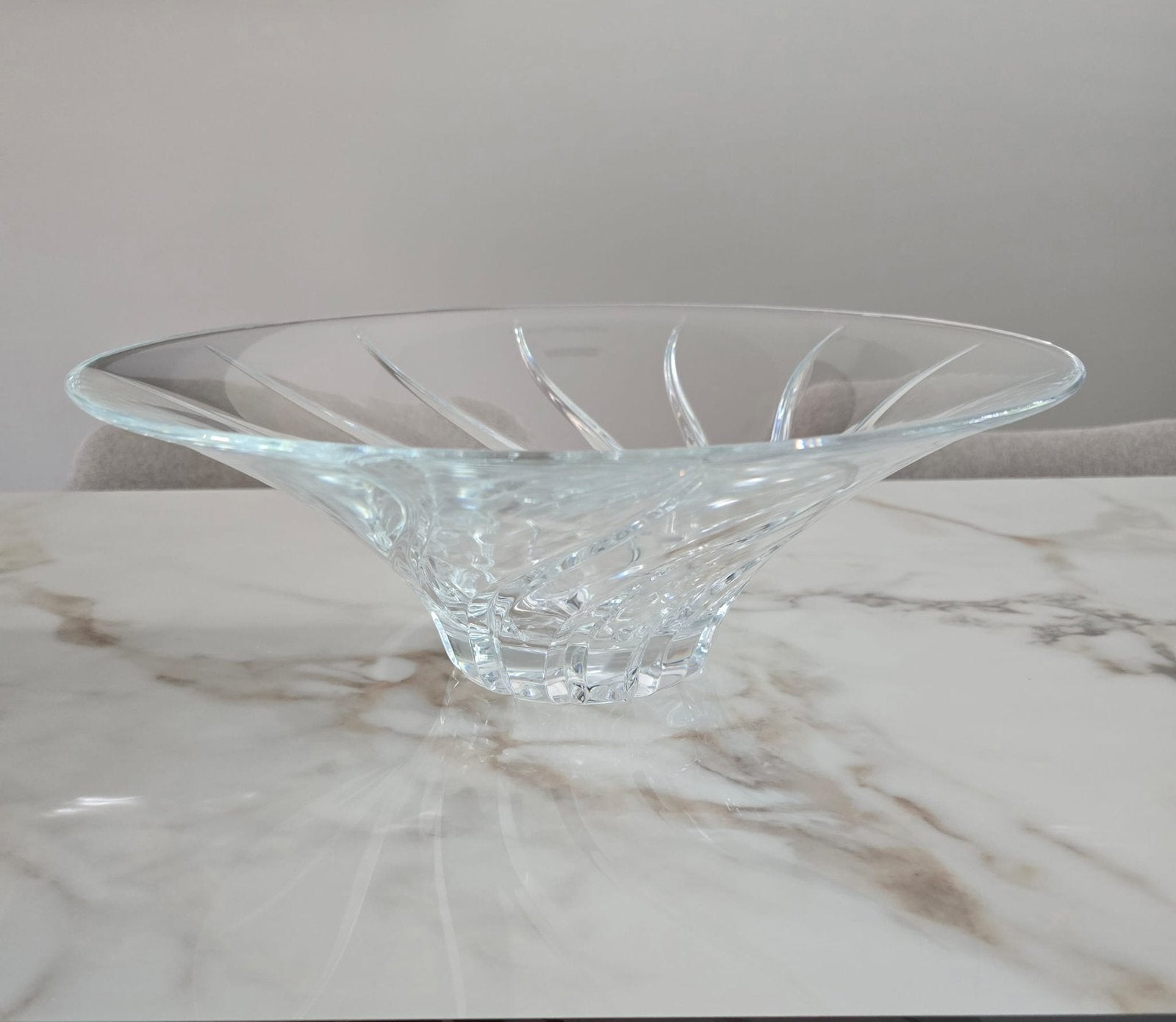 Cristal d'Arques "Mantova" - Grote Kristallen Fruitschaal, Antiek en Kunst, Ophalen