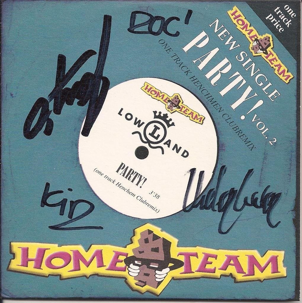 cd-single van Hometeam – Party! Vol. 2, Verzenden, Zo goed als nieuw, Pop