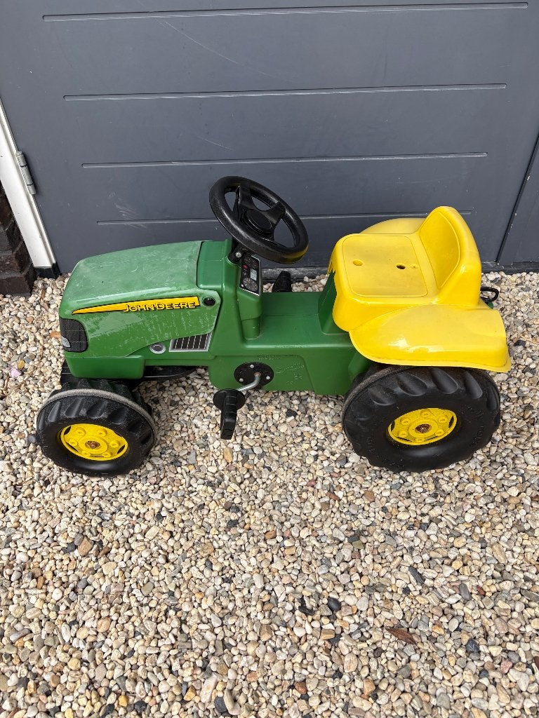 Traptractor John Deere, Kinderen en Baby's, Speelgoed | Buiten | Voertuigen en Loopfietsen, Ophalen, Gebruikt, Trapvoertuig