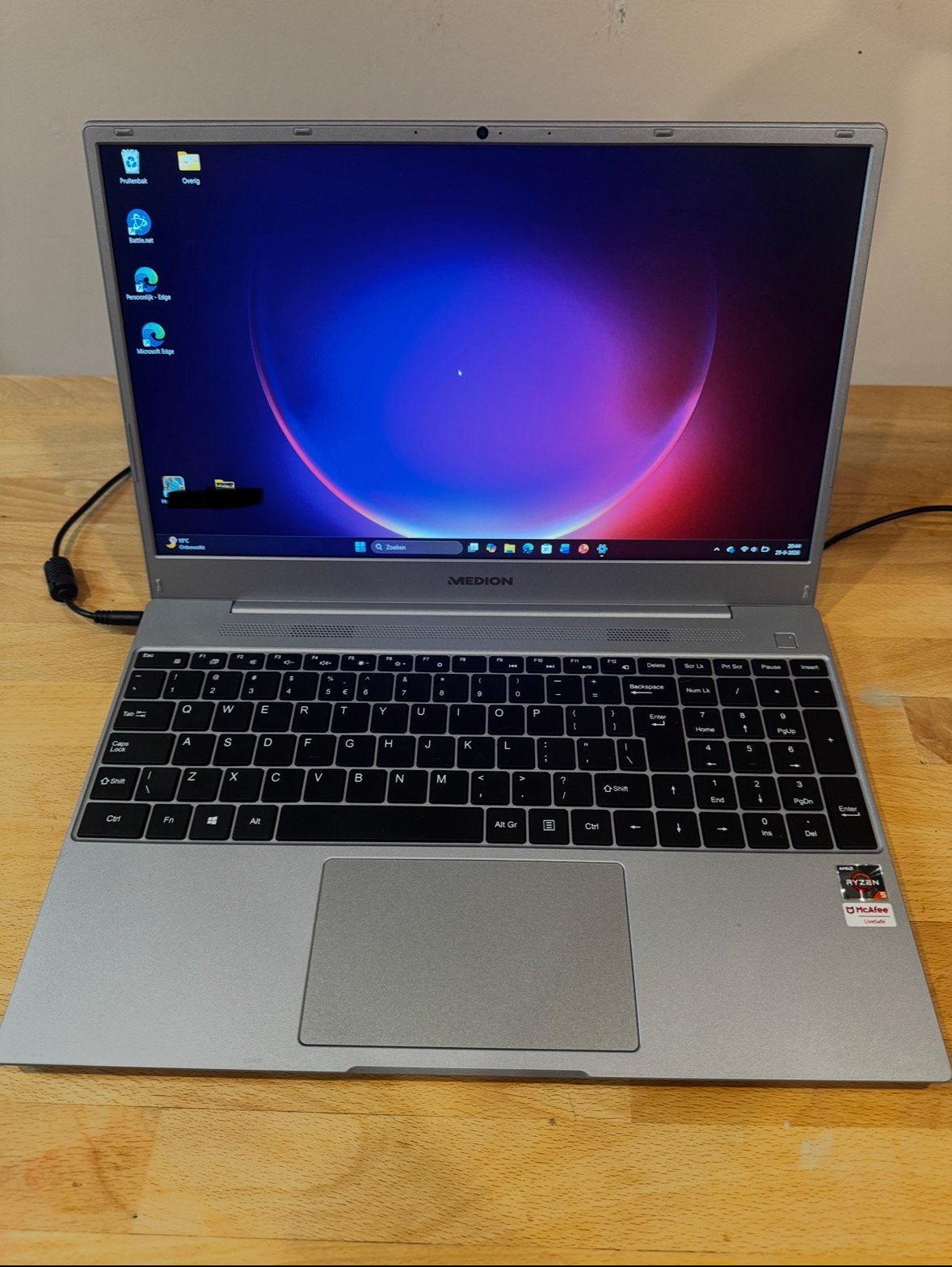 Medion windows 11 laptop, 2 tot 3 Ghz, 15 inch, Ophalen of Verzenden, Zo goed als nieuw