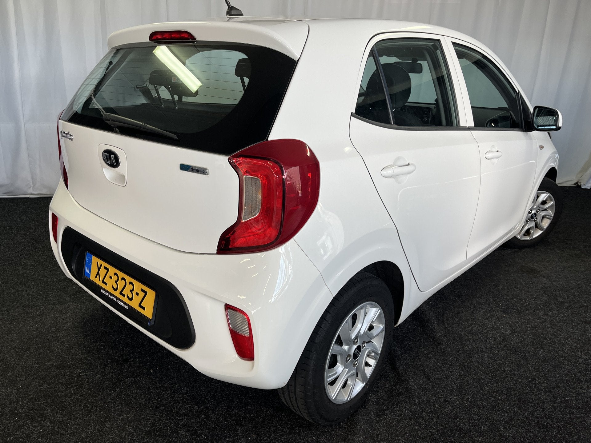 Kia Picanto 1.0 CVVT EconomyPlusLine LMV/AIRCO/BLUETOOTH/ELE, Voorwielaandrijving, Stof, Gebruikt, Met garantie (alle)