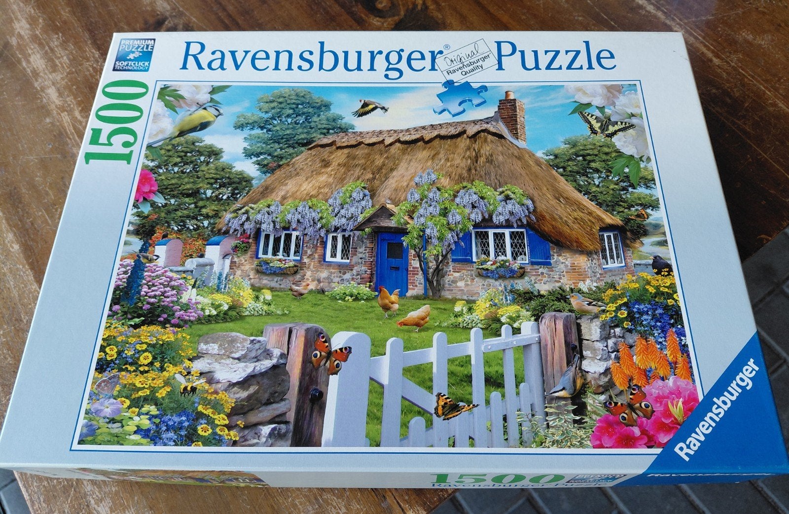 Puzzle 1500 stukjes huis Ravensburger, Ophalen of Verzenden, 500 t/m 1500 stukjes, Zo goed als nieuw, Legpuzzel
