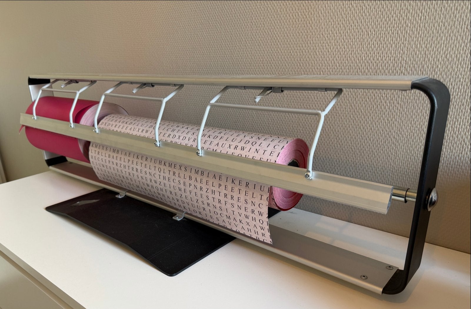 cadeaupapier rolhouder 105 cm, Gebruikt, ., Ophalen of Verzenden, .