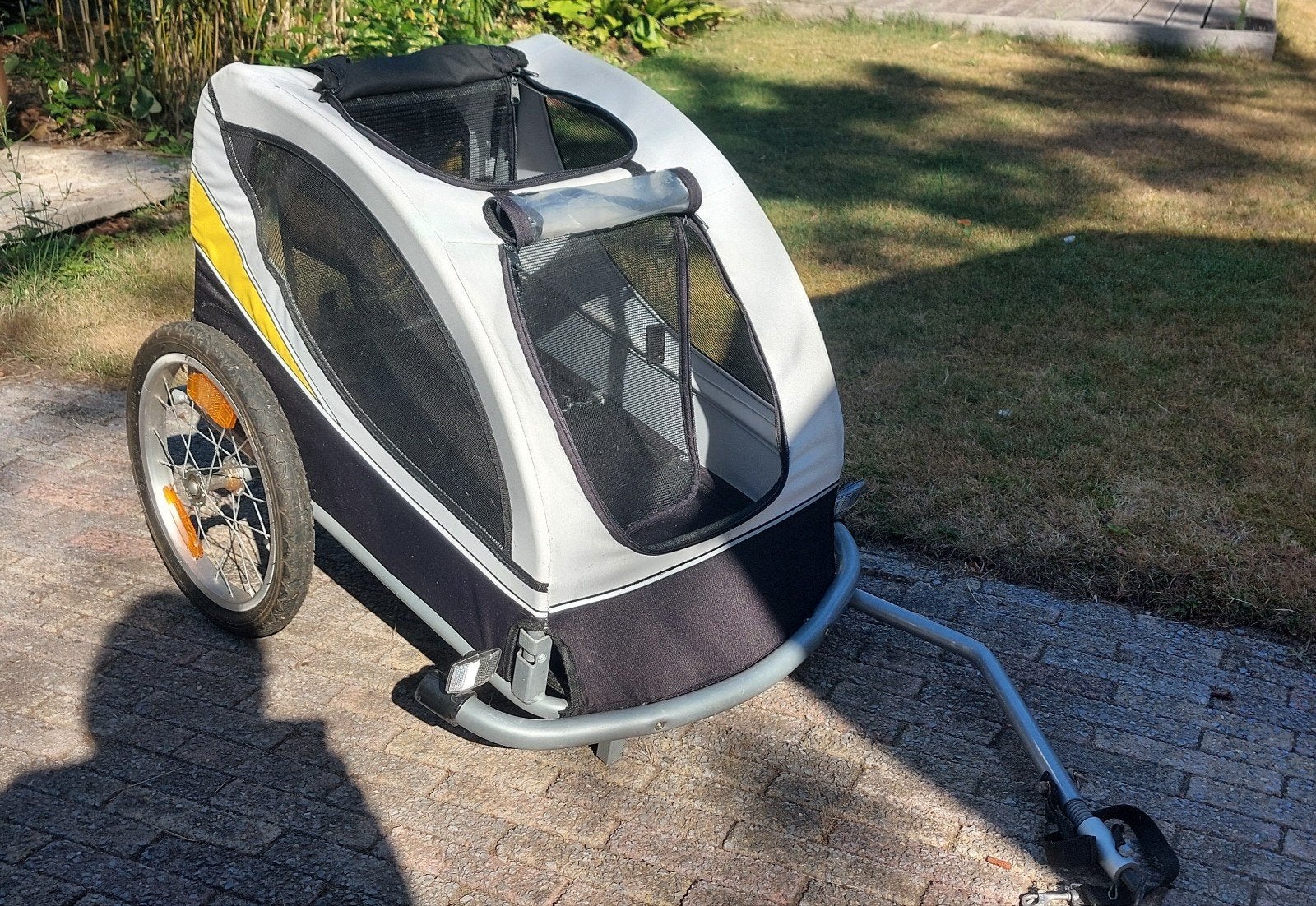 Trixie honden fietskar in goede staat maat S en inklapbaar, Ophalen, Trixie, Gebruikt, Opvouwbaar