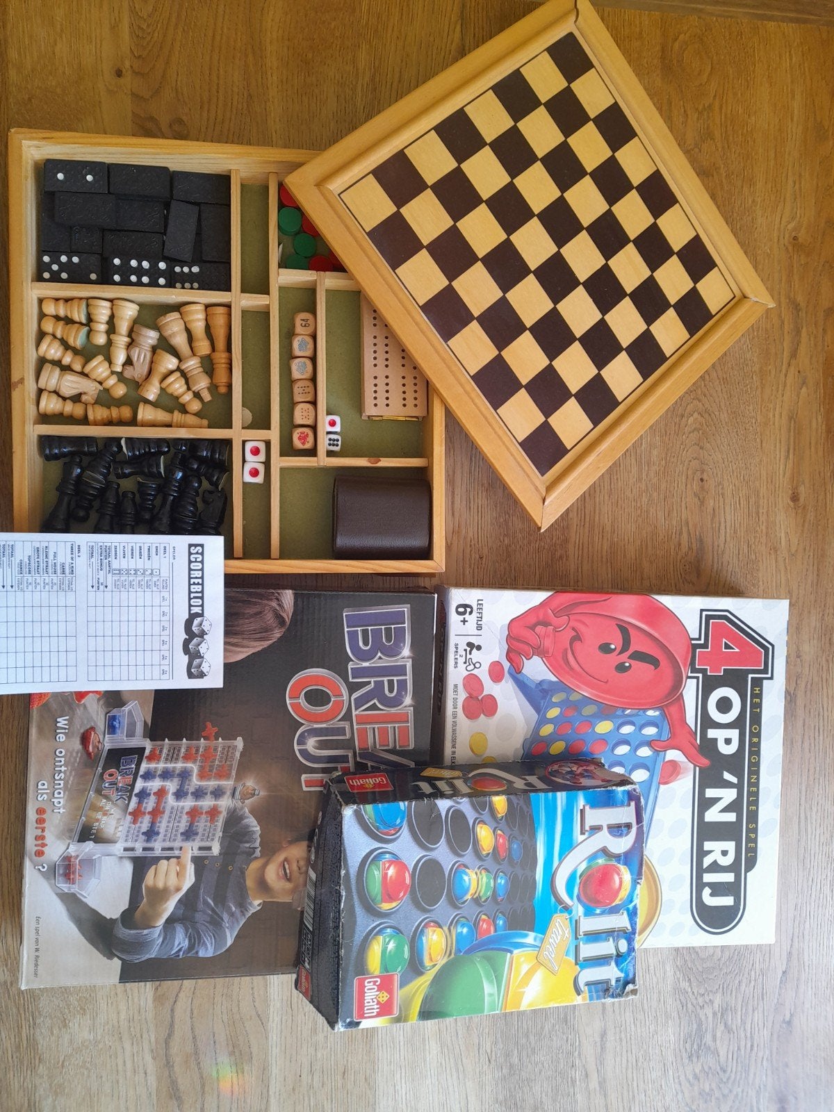 diverse spellen, Ophalen, Gebruikt