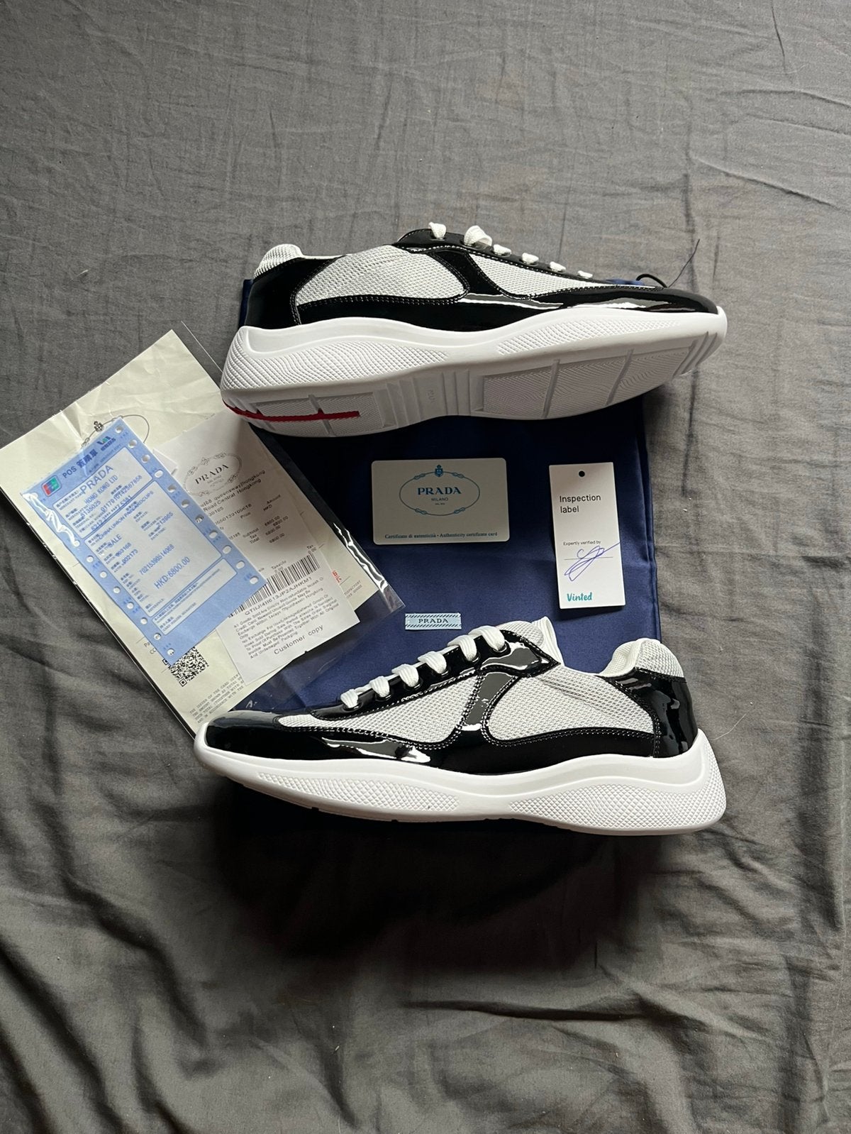 Prada cups Zwart, Zwart, Nieuw, Ophalen of Verzenden, Sneakers of Gympen