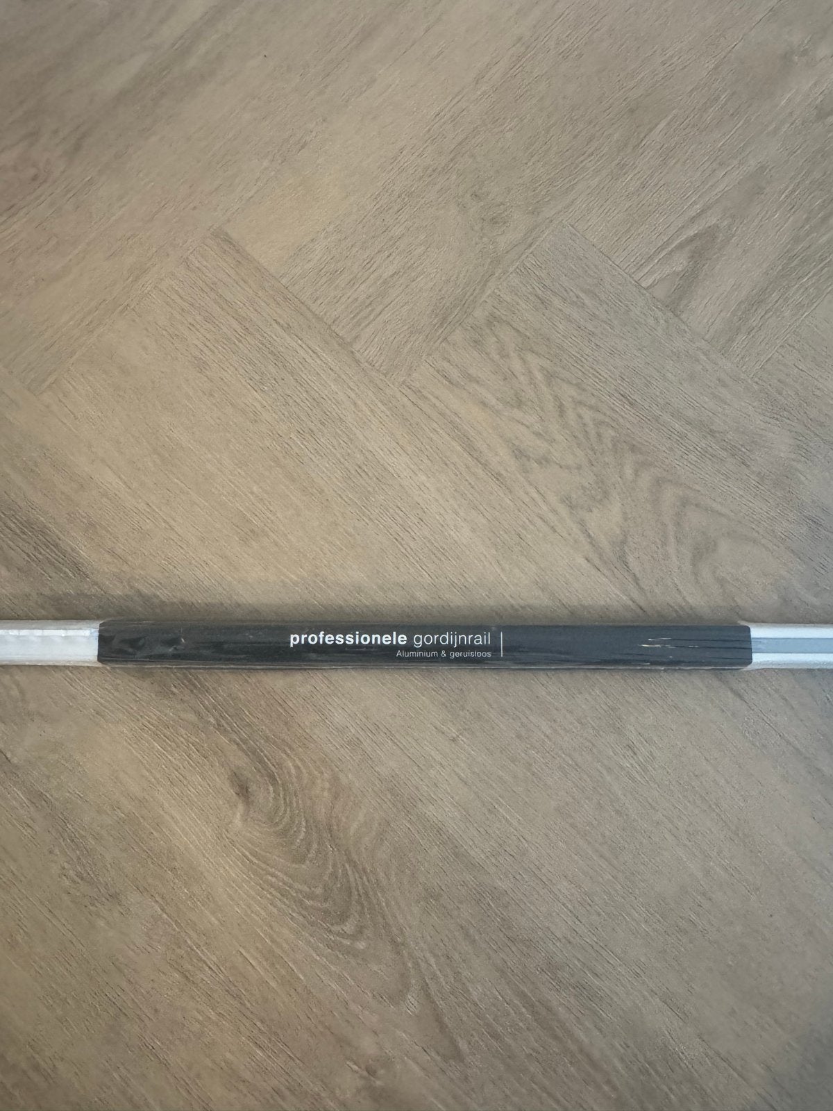 Gordijnrail  (400cm), Ophalen, Wit, Nieuw, 200 cm of meer