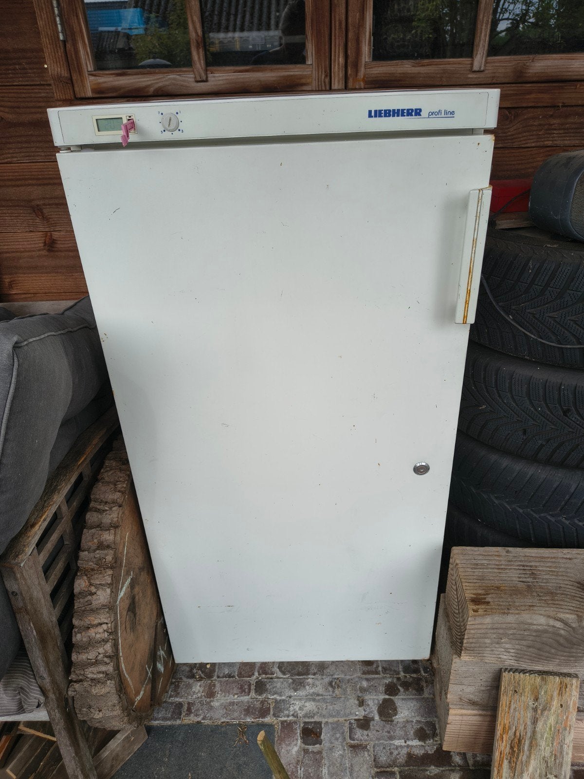 Grote (party)koelkast, Ophalen, Gebruikt, 120 tot 140 cm, Vrijstaand