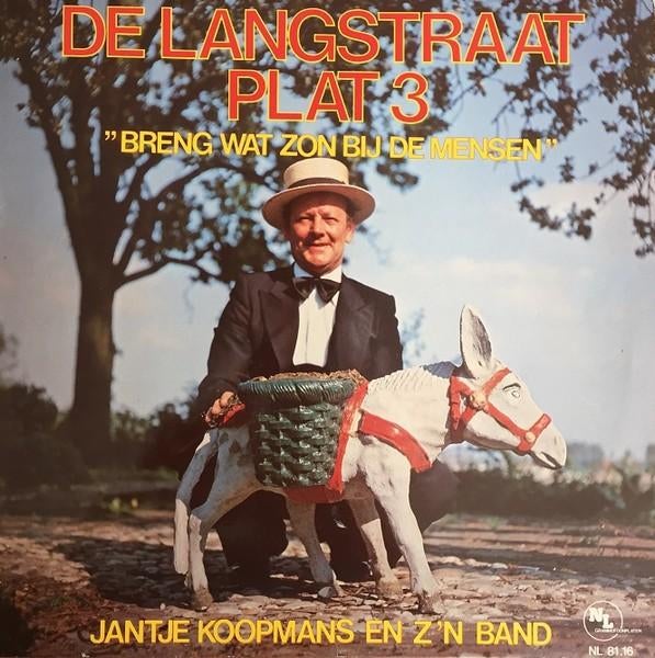 Piraten L.P. (1981) Jantje Koopmans - De Langstraat Plat 3, Ophalen of Verzenden, Gebruikt, 12 inch, Nederlandstalig