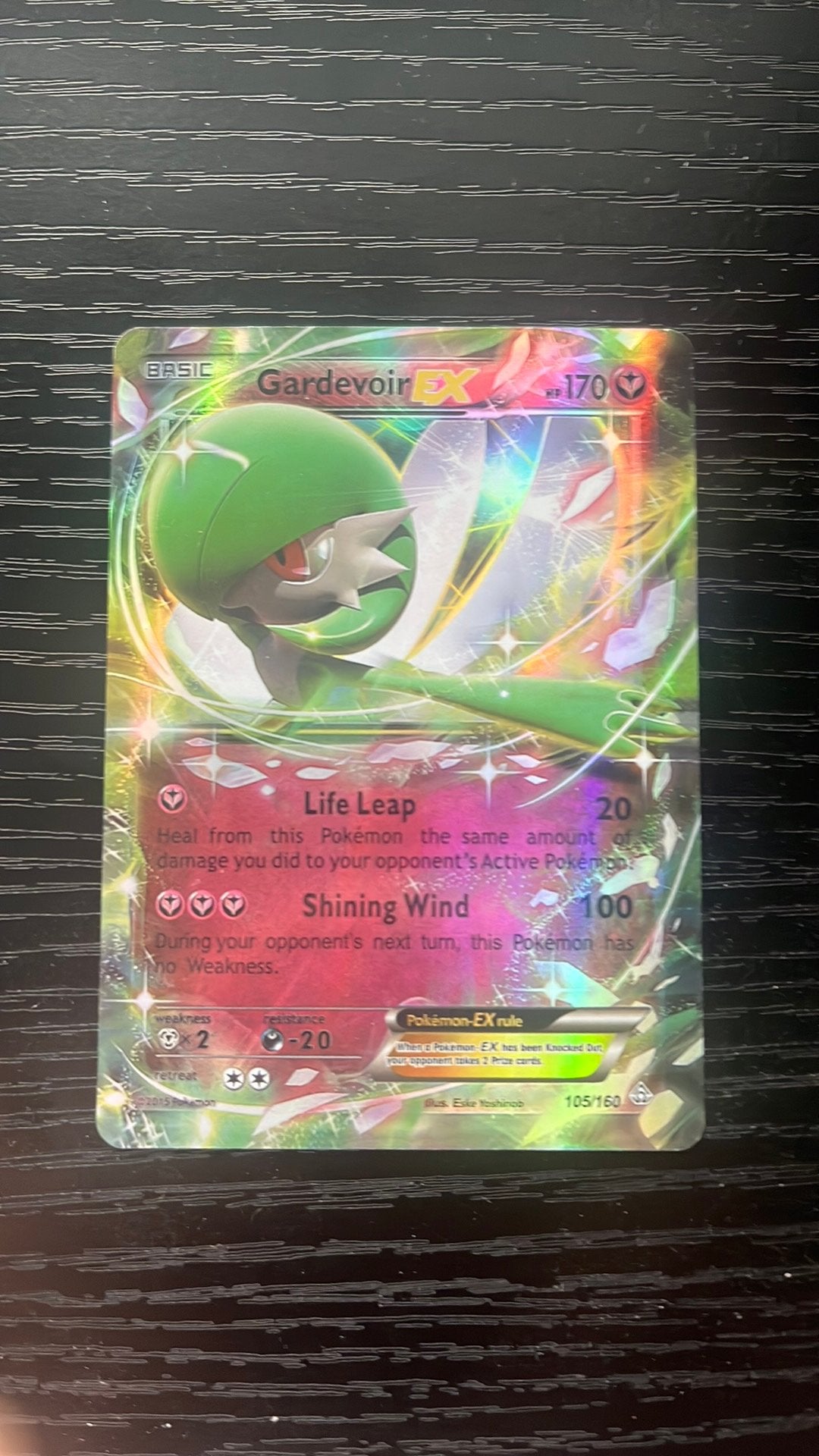Gardevoir EX Kaart Pokemon In Top Staat, Ophalen of Verzenden, Zo goed als nieuw