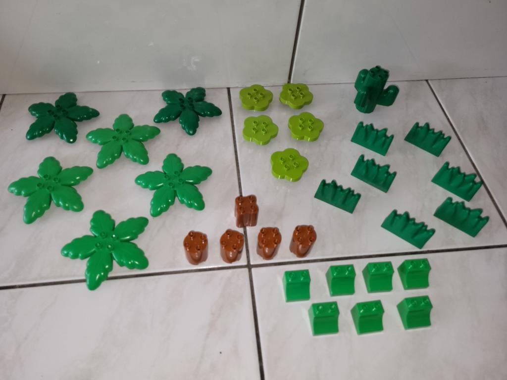 Duplo 30 delige bomen set, Gebruikt, Ophalen of Verzenden, Duplo, Duplo