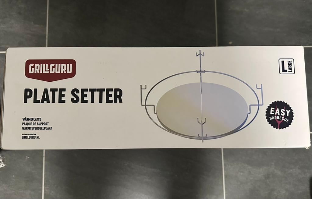 Grill Guru Plate Setter LARGE, Ophalen, Nieuw