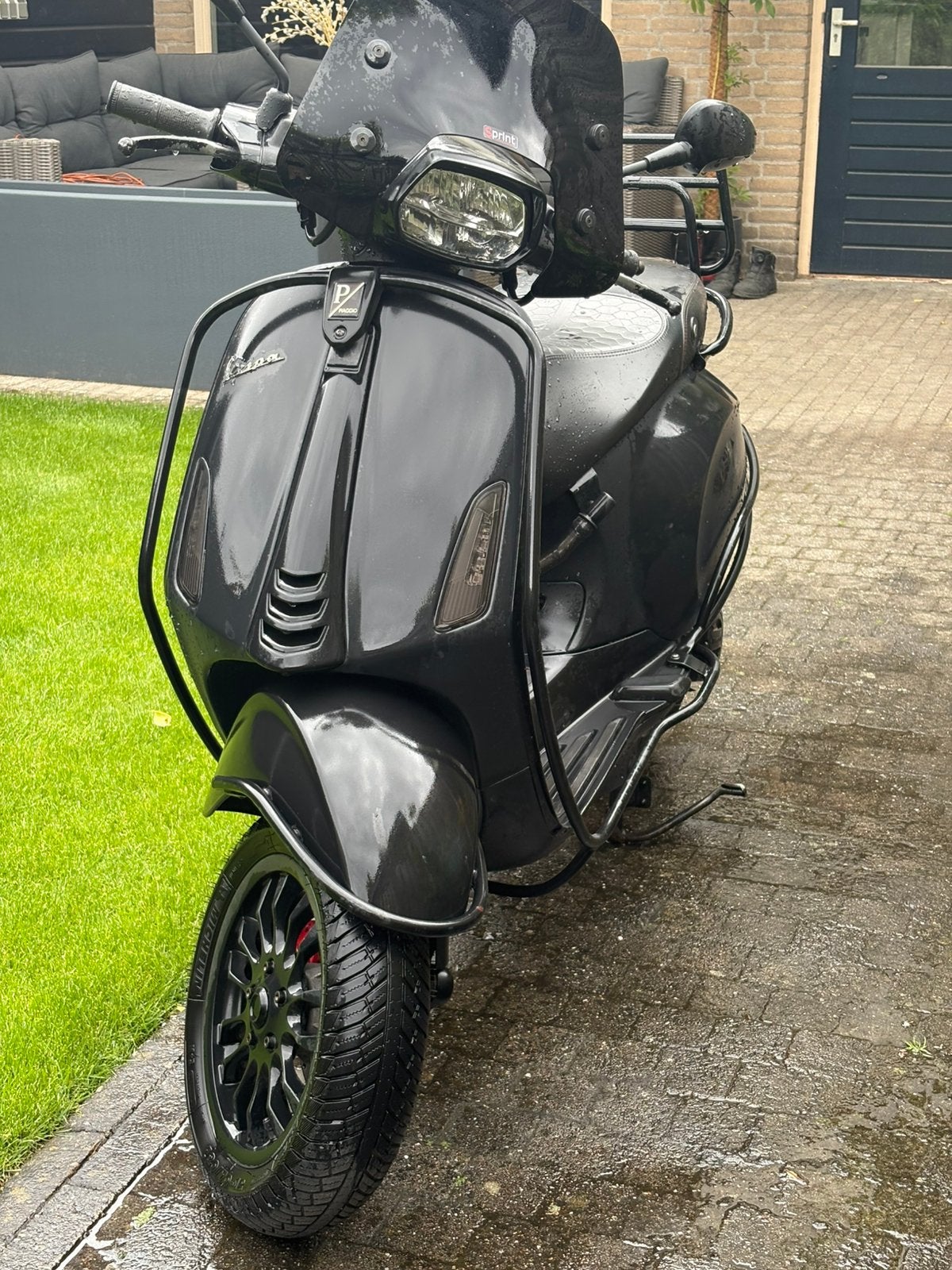 Vespa Sprint Notte 4T, Ophalen, Zo goed als nieuw, Benzine