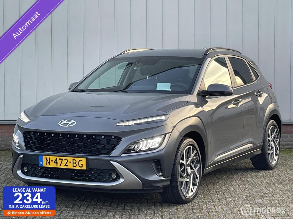 Hyundai Kona 1.6 GDI HEV Premium Full Options – 2021 Facel, Gebruikt, 19 km/l, SUV of Terreinwagen, Te koop