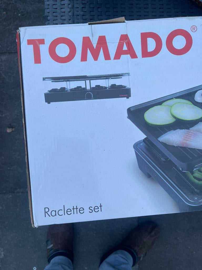 Tomado grill, Witgoed en Apparatuur, Gourmetstellen, Ophalen of Verzenden, Zo goed als nieuw, 4 t/m 7 personen