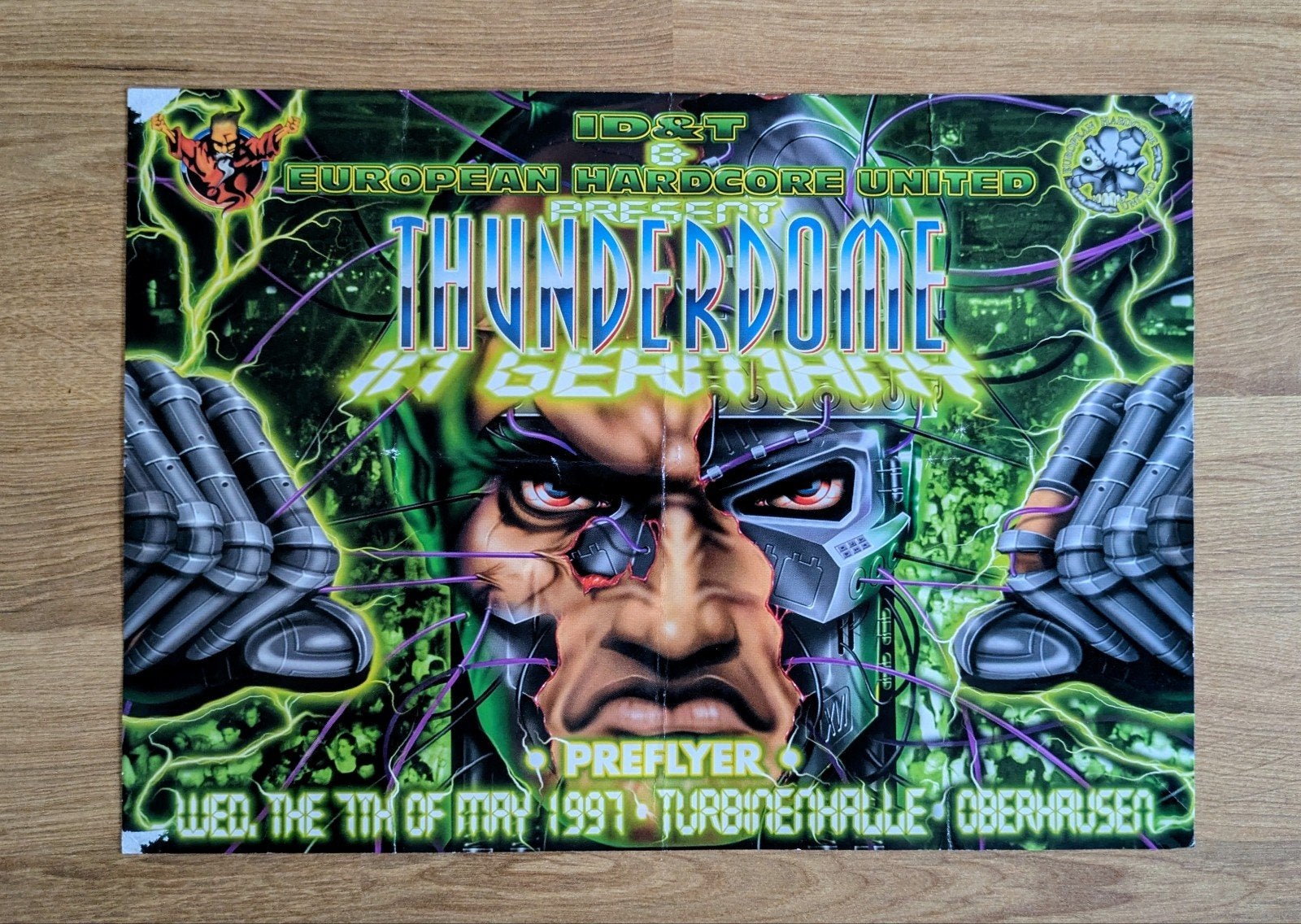 Thunderdome in Germany(Pre-Flyer), Ophalen of Verzenden, Gebruikt, Foto of Kaart