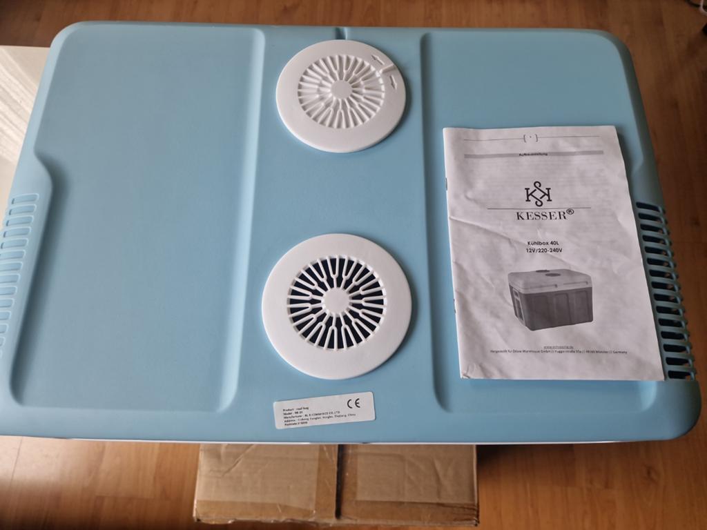 Nieuw koelbox 40L warm/koud te koop, Caravans en Kamperen, Ophalen of Verzenden, Nieuw, Koelbox, Elektrisch