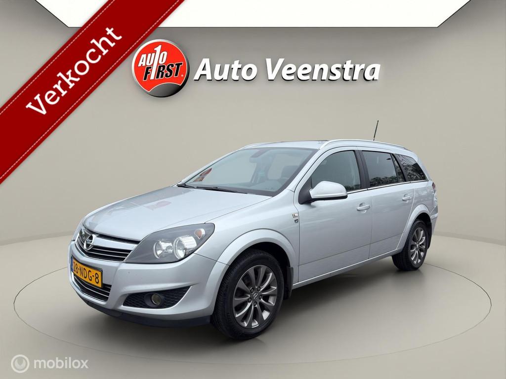 Opel Astra Wagon 1.8 111 years Edition|CRUISE|TREKHAAK|AIRCO, Voorwielaandrijving, Stof, Gebruikt, Zwart