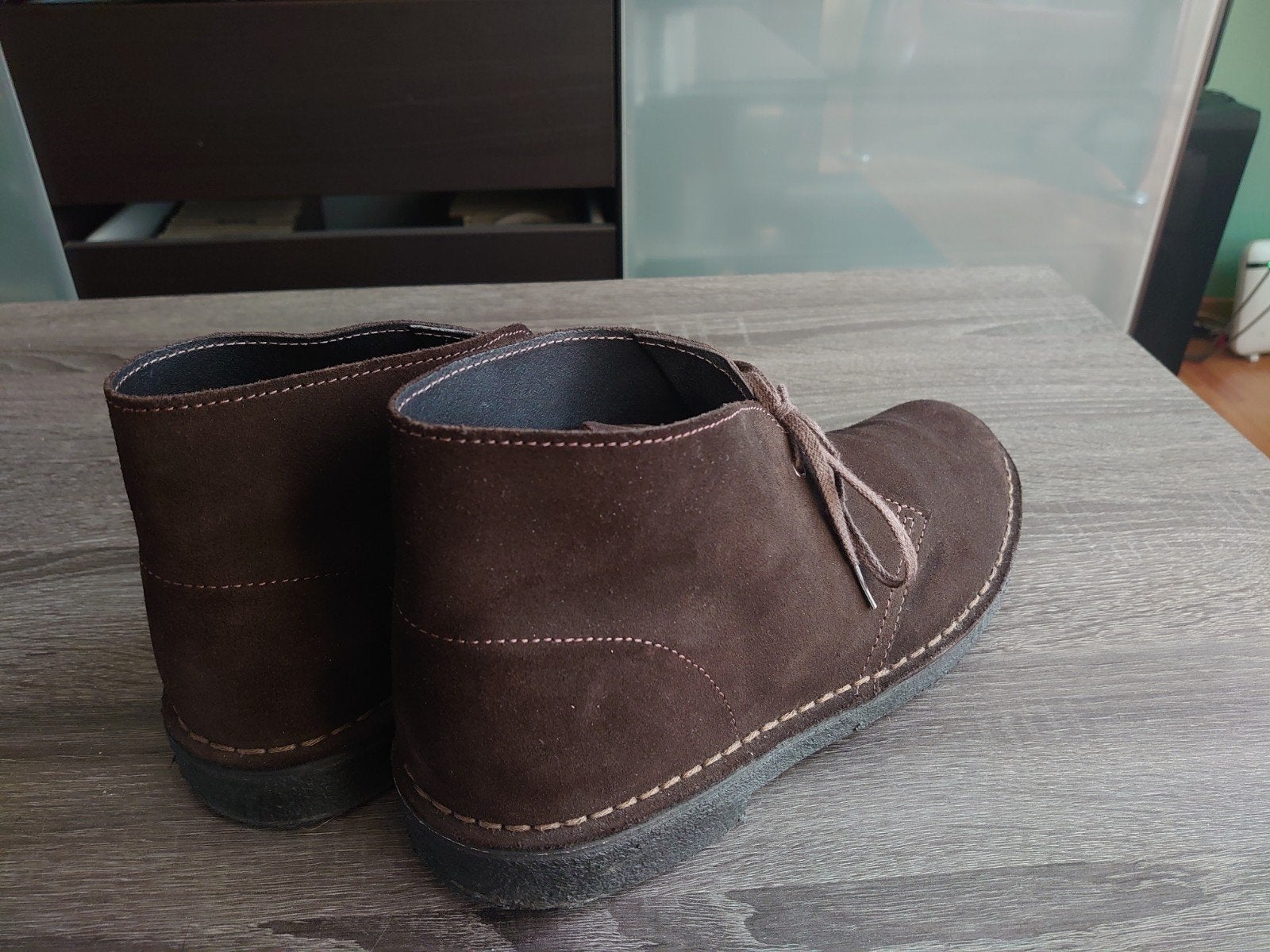 Clarks Desert Boots. Maat 44. Nieuwstaat., Kleding | Heren, Bruin, Verzenden, Veterschoenen, Nieuw