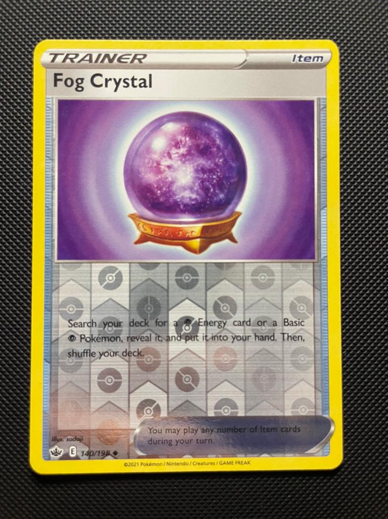 Fog Crystal 140/198 Reverse Holo Chilling Reign Packfresh, Ophalen of Verzenden, Zo goed als nieuw