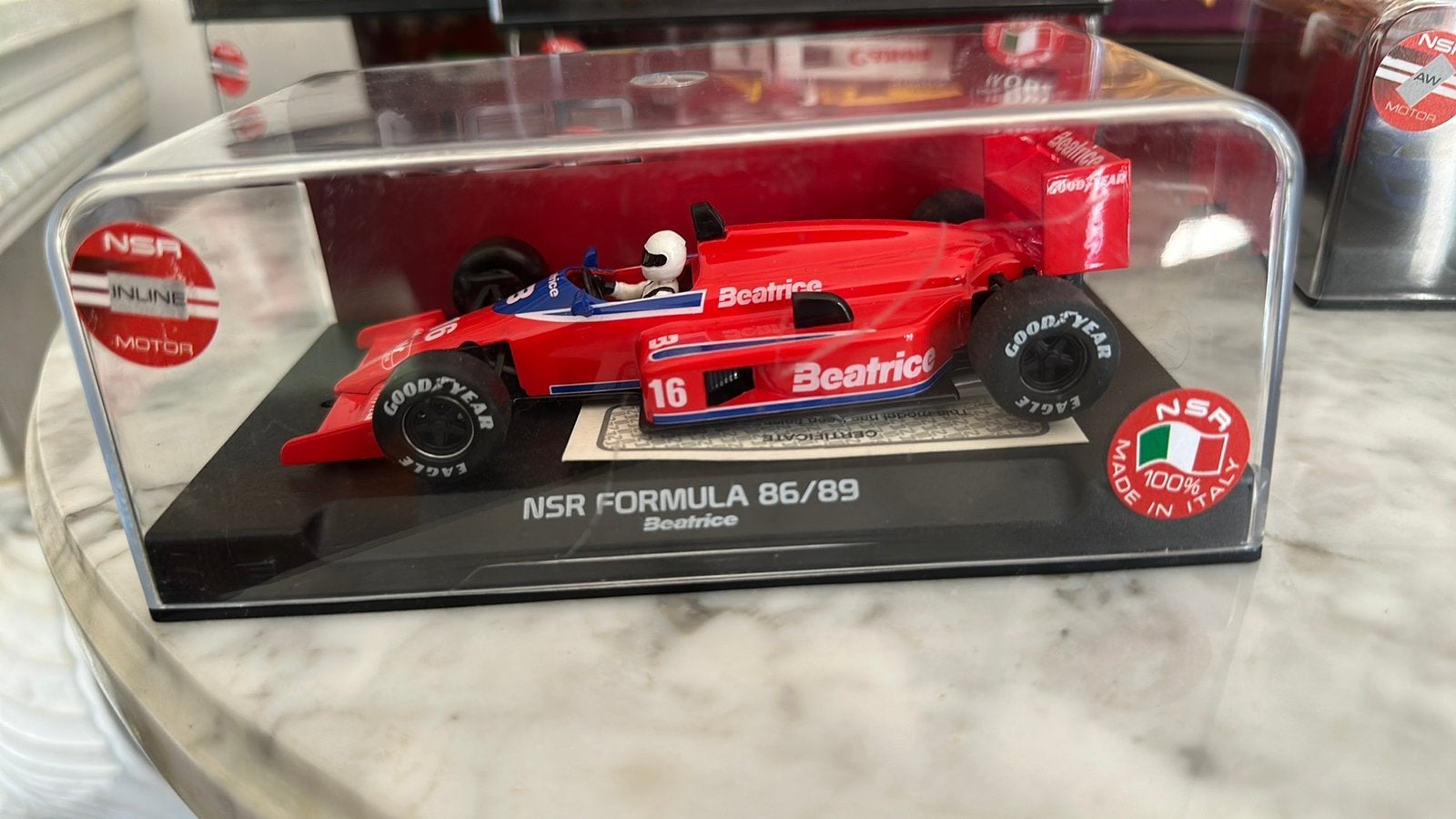Nsr f1 86/89 Beatrice, Kinderen en Baby's, Speelgoed | Racebanen, Ophalen of Verzenden, Nieuw, Elektrisch, Overige merken