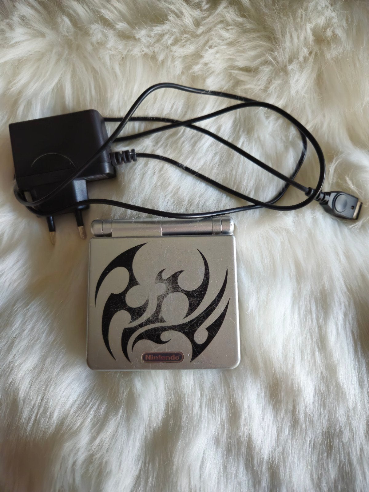 Gameboy Advance SP tribal, Spelcomputers en Games, Spelcomputers | Nintendo Game Boy, Ophalen of Verzenden, Game Boy Advance SP