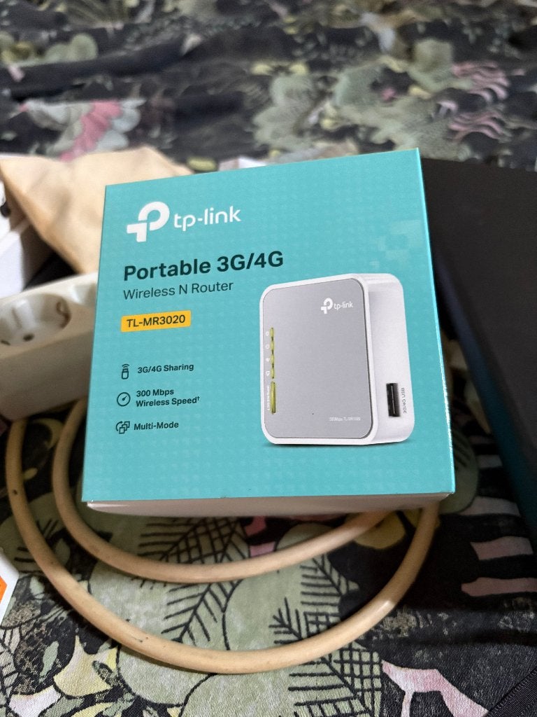 ZGAN: TP-Link TL-MR3020 Portable 3G/4G Wireless Router, Ophalen, Zo goed als nieuw
