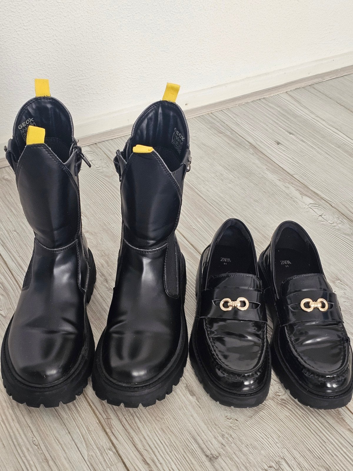 Geox Laarzen & Zara Instappers - Maat 35, Ophalen, Zo goed als nieuw, Zara,Geox