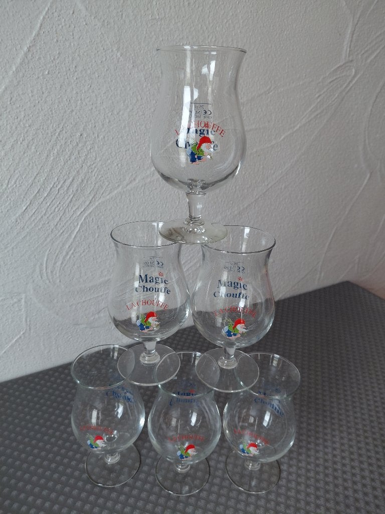 La Chouffe Magic, Ophalen of Verzenden, Zo goed als nieuw, Bierglas
