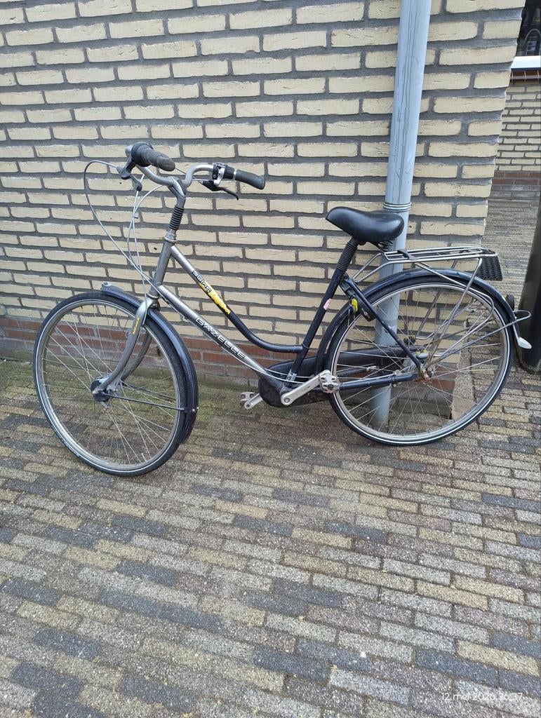 Dames en herenfiets, Ophalen, Gebruikt, Overige merken
