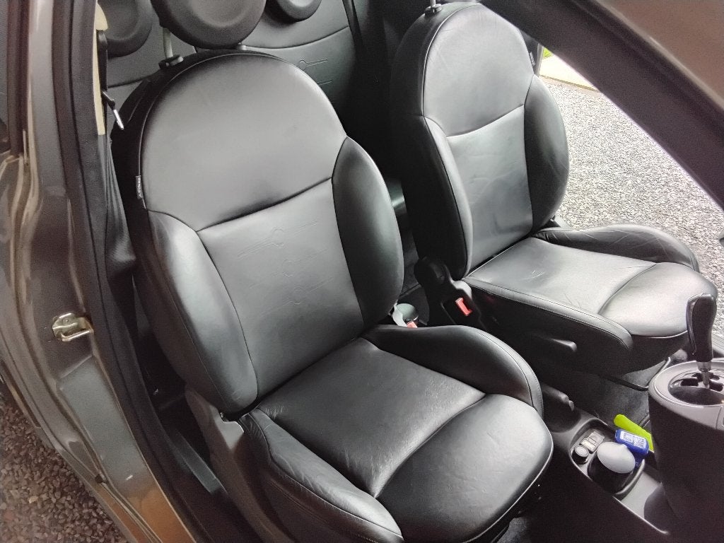 Fiat 500 origineel zwart leer interieur in goede staat, Auto-onderdelen, Interieur en Bekleding, Ophalen of Verzenden, Gebruikt