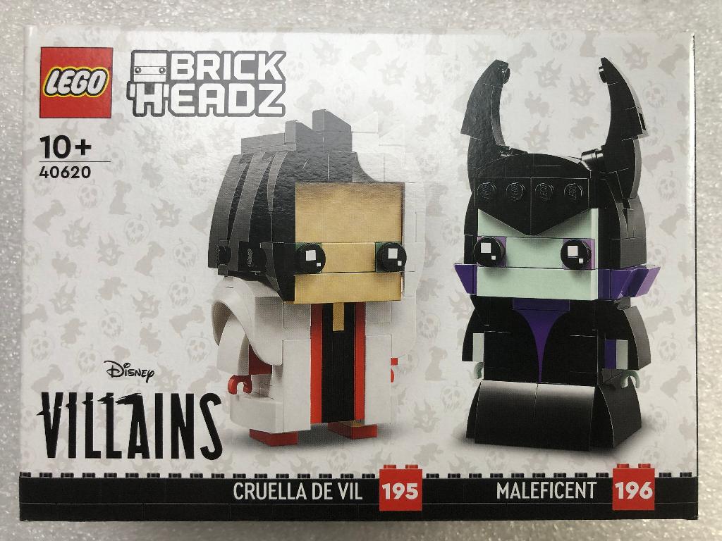 LEGO® Brickheadz 40620 - Cruella & Maleficent *Nieuw*, BrickHeadz, Lego, Nieuw, Ophalen of Verzenden