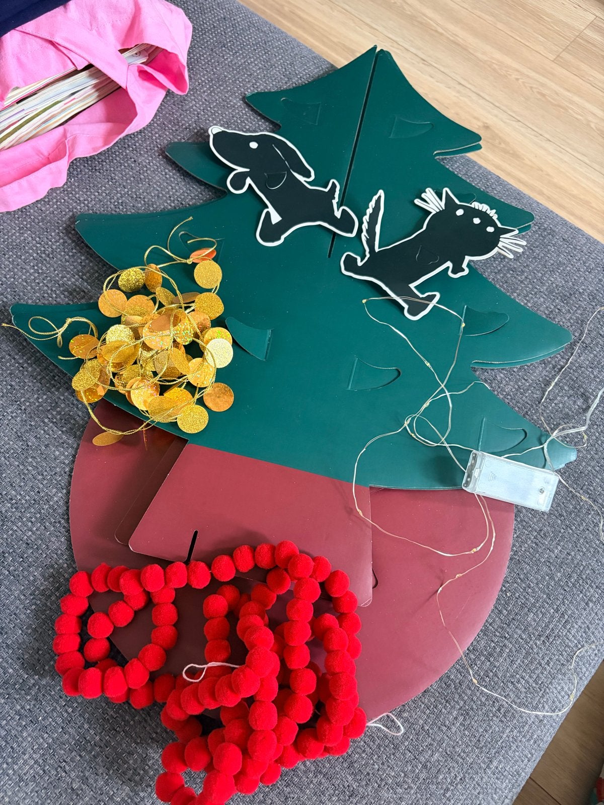 Adventkalender hema takkie en siepie, Ophalen